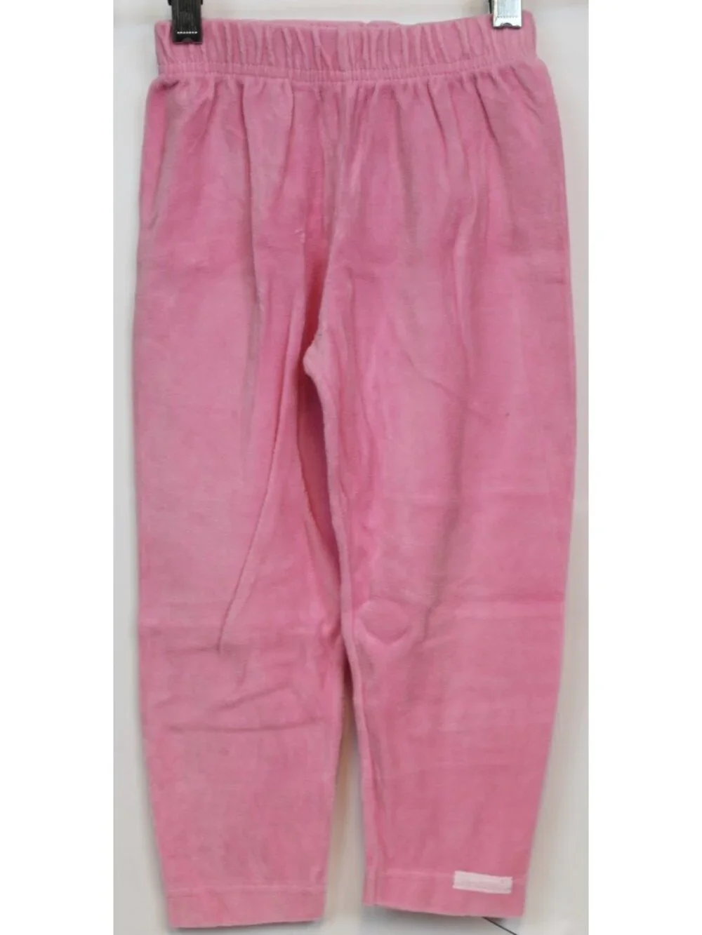 Vtg 90s Healthtex 4T Pink 2pc Shirt Pants Plaid Velour Turtleneck Polar Bear